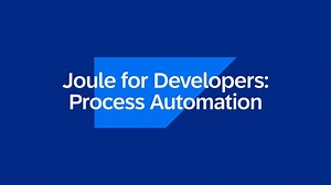 Joule for Developers: Process Automation