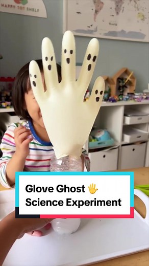 Engaging Science Experiment for Children: Glove Ghost 👻