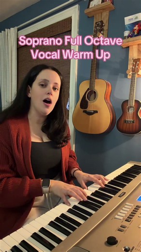 Quick High Note Vocal Warm Up - Soprano Exercises #vocalwarmups