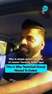 46K views · 84 reactions | Technical Guruji Talks About Why He Moved To Dubai #technicalguruji #dubai | Curly Tales Middle East | Facebook