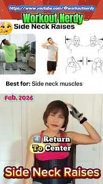 “Side Neck Raises 101 for Stability & Strength-How to Strengthen Your Neck Safely (No More Pain!)”