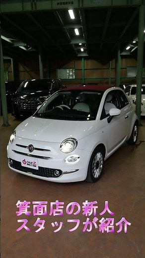 新人スタッフが一目惚れ！可愛すぎるフィアット500をご紹介🇮🇹🚗 #中古車紹介