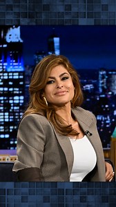 #EvaMendes shares the difference between her kids' reactions to her roles vs. #RyanGosling's role as #Ken in #Barbie! #FallonTonight | The Tonight Show Starring Jimmy Fallon