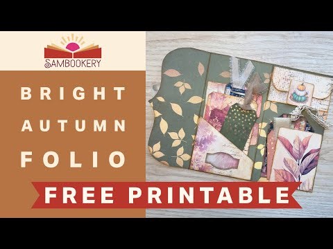 Free Printable: Bright Autumn Folio | Cozy Woodland Junk Journal Project & Tutorial