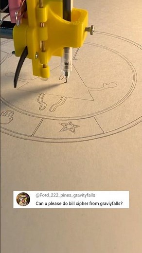 Drawing Bill Cipher – Gravity Falls’ Dream Demon Reimagined! 🔥🔺✍️ #Shorts