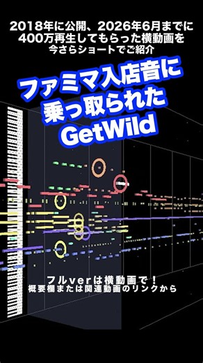 ファミマ入店音に乗っ取られたGetWild #GetWIld #TMNetwork #ファミマ入店音