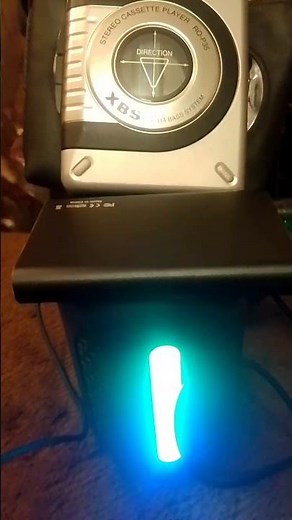 CASSETTE PLAYER "PANASONIC RQ-P35", STEREO SOUND SPEAKER "X-GPAND."