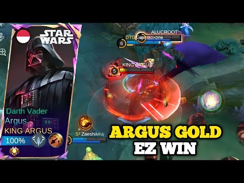 SPAM GOLD LANE ARGUS AUTO WIN😎 - Top Global Argus Gameplay
