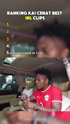 Ranking kai cenat best irl clips | IShowSpeed