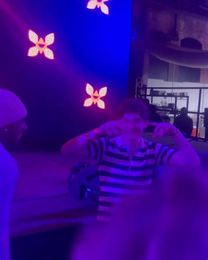 Noah Schnapp and Cast Dance at the Stranger Things After Party