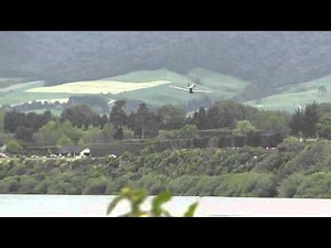 P-51D Mustang High Speed Low Pass - Lake Karapiro