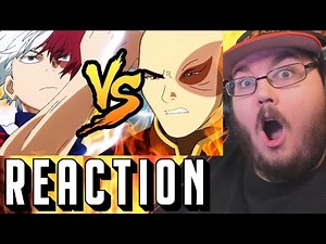 TODOROKI VS ZUKO RAP BATTLE | RUSTAGE ft. Zach Boucher REACTION!!!