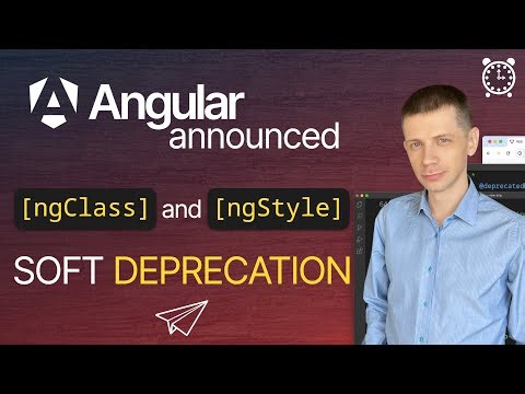 Angular announced: Soft Deprecation for [ngClass] and [ngStyle]. Explained.