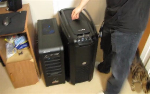 Cooler Master Cosmos 2 Size Comparison With 800D TJ07 、 Fractal Define