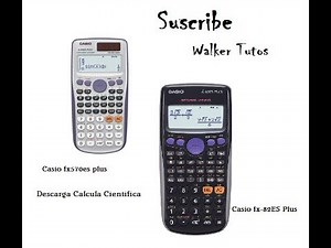 DESCARGAR CALCULADORA CIENTIFICA CASIO CASIO fx-570VN ||PLUS| 2017| MEGA