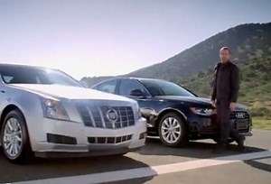 Cadillac : une publicité contre l'Audi A6