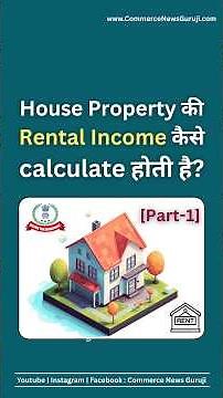 How to calculate Rental Income from House Property? [Part-1]