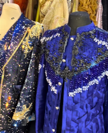 Stunning Starry Night Prom Suit Designs