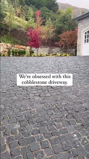 Our Cobblestone Driveway Project: Masterpiece in Stone | #CobbleStoneDriveway #CobbleStone