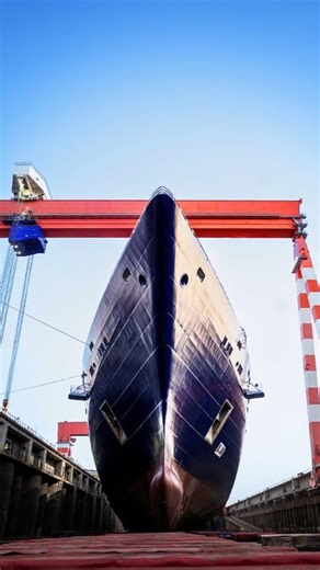 Orient Express Sailing Yachts on Instagram: "A moment becomes history. Watch the Orient Express Corinthian come to life in a striking timelapse of the float out — a milestone in engineering by @orientexpress and @chantiersatlantique. Video Footage: @chantiersatlantique #OrientExpress #OrientExpressSailingYachts #OrientExpressCorinthian #Chantiersdelatlantique #LuxuryCruises"