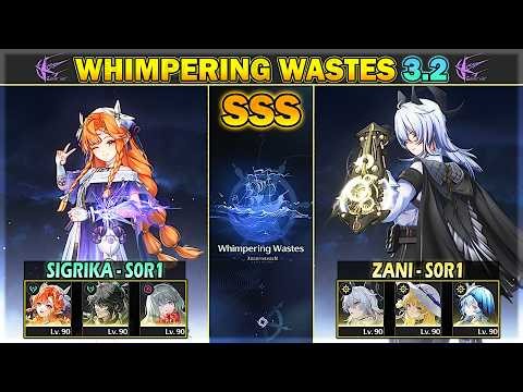 [NEW WhiWa] S0R1 Sigrika (Sustainless) & S0R1 Zani - SSS Whimpering Wastes 3.2 | Wuthering Waves