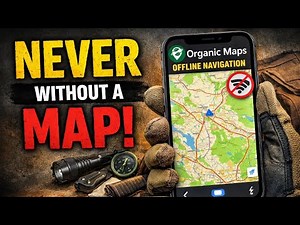 Never Without a Map: Offline Navigation with Organic Maps (Preppers, EDC & Road Trips)
