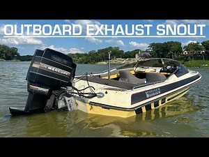 Building An Outboard Boat Exhaust! (Mercury Offshore Style)