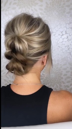 Easy Updo Tutorial for Fine Thin Hair | Step-by-Step Guide