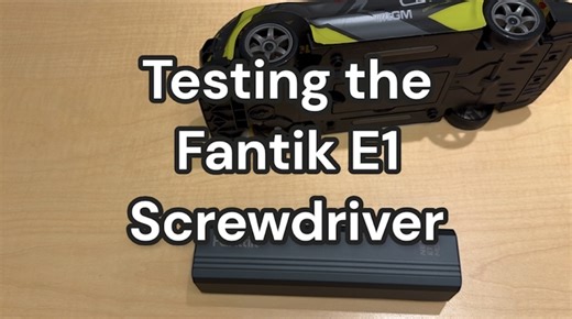 Watch Demoing the Fantik E1 Electric Screwdriver on Amazon Live