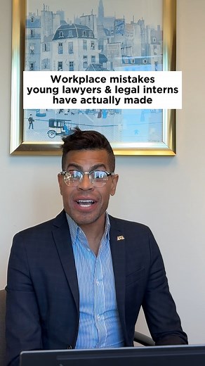 Can you imagine having your legal intern asking for a reference letter on their first day? This, and other troubling office-situations, have actually happened, according to first-hand stories from ABA lawyers. Read more: https://www.americanbar.org/groups/law_students/resources/student-lawyer/professional-development/have-you-made-any-these-10-workplace-mistakes/ #Lawyer #LegalCareer #RealStories | American Bar Association