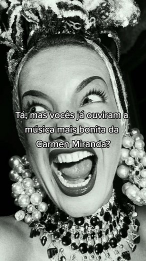 A música mais bonita da Carmen Miranda ❤️ Adeus Batucada (1935) #CarmenMiranda