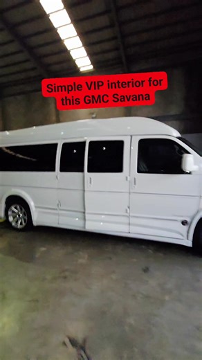 13K views · 172 reactions | Simple VIP interior for this GMC Savana | J and JC Autoleatherseats Corp. | Facebook