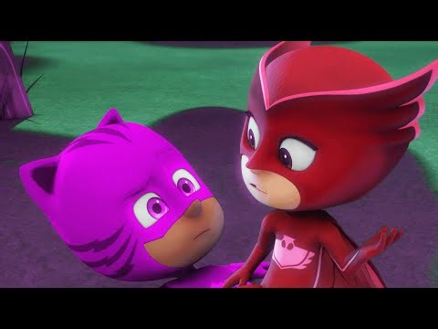 Purple Catboy | Owlette's Terrible Pterodactyl Trouble | PICK YOUR FAV COLOR | PJ Masks Funny Colors