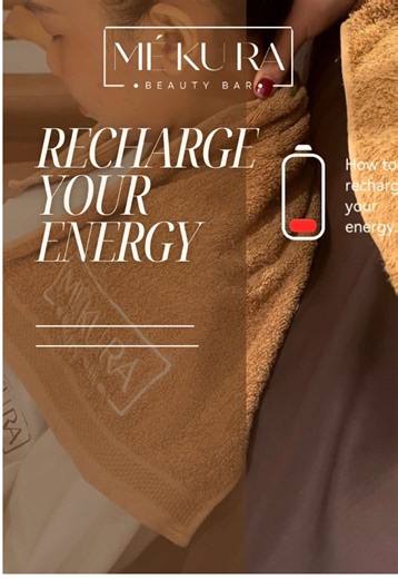 Recharge your energy at MEKURA BEAUTY BAR #mekurabeautybar