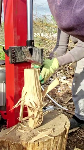 Vertical Log Splitter #logsplitter