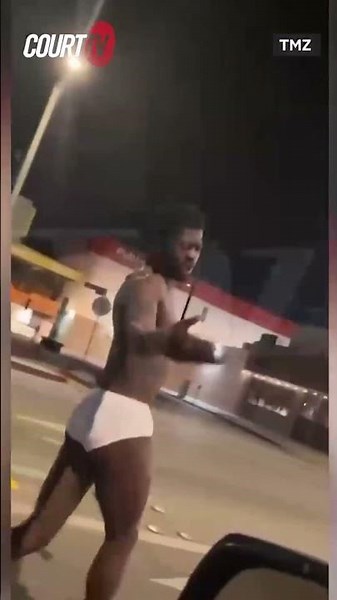 Footage of #LilNasX meandering around a Los Angeles street naked has surfaced courtesy of TMZ