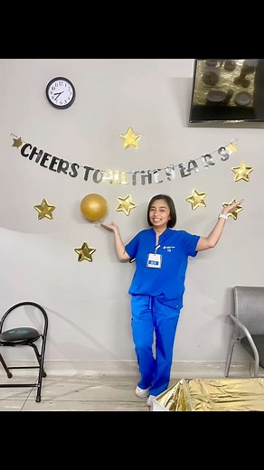 Blue scrubs ret!red. What a ride it’s been. Nurse Mimi, officially off Sutter duty. 🩵 | Mizelle and Benjamin Virtucio