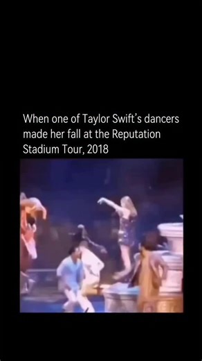 History Overdosed on Instagram: "During Taylor Swift’s Reputation Stadium Tour in 2018, a brief onstage mishap turned into a moment fans still admire. While moving across the stage with her dancers, one dancer accidentally caused Taylor to lose her balance, and she fell mid-performance. The crowd gasped-but Taylor immediately laughed it off, stood up gracefully, and kept going without missing a beat. Her quick recovery showed her professionalism and confidence, proving why she’s such a powerful