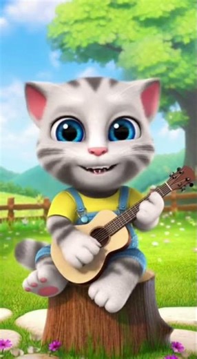 🐱 Cartoon Cat Singing Fun Kids Rhyme 🎶❤️