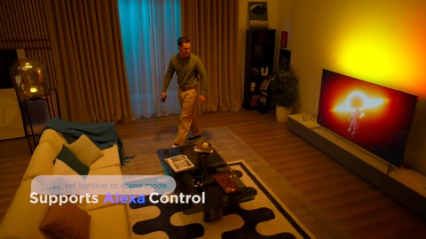 Govee Smart LED Light Bars, 31 Inch RGBIC WiFi Light Bars with Scene and Music Modes, Multiple Placement Options Suitable for 70-85 inch TVs, Works with Alexa,Google Assistant, App Control, 2 Pack