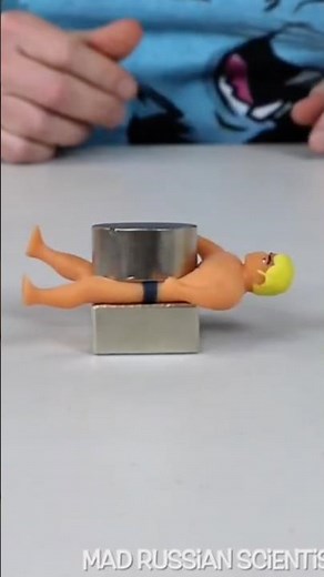 World’s Smallest Stretch Armstrong vs Super Strong Neodymium Magnets