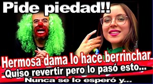 1.2M views · 47K reactions | Estefanía Veloz presentadora del canal 11 dejó a Brozo encolerizado por pintarle su realidad. Rápido el payaso reviró pero le pasó algo inesperado. | Conexión Mx | Facebook