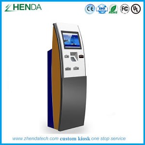 [Hot Item] Touch Screen Kiosk Support Deposit Withdraw Cash ATM Machine