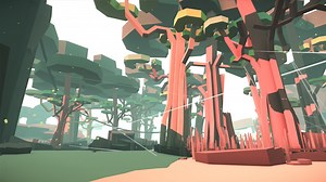 Ultraworld trailer unveils off colourful polygonal world for the exploring