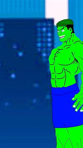 Deadpool vs Big Hulk superhero/Funny animation cartoon