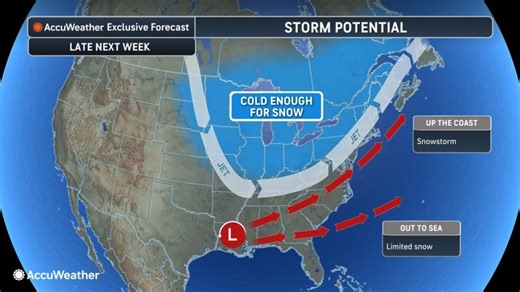 Springlike warmth in East to be erased by return of cold air, snowstorm potential