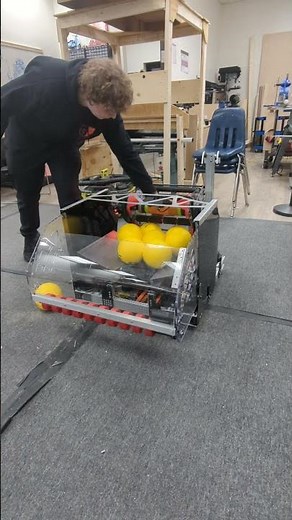 Sequencer Test #2 with preloaded fuel | FRC 2026 REBUILT robot progress
