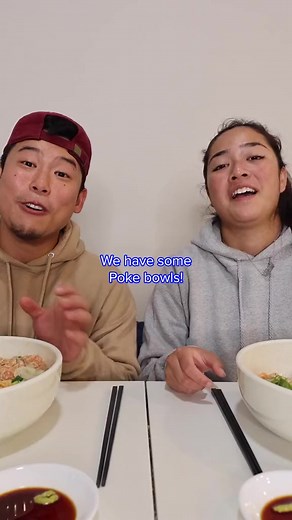 22K views · 593 reactions | Poke For Life‍ #foodislife #foodie #boyfriend #couple #poke #reels | Zach & Tee | Facebook