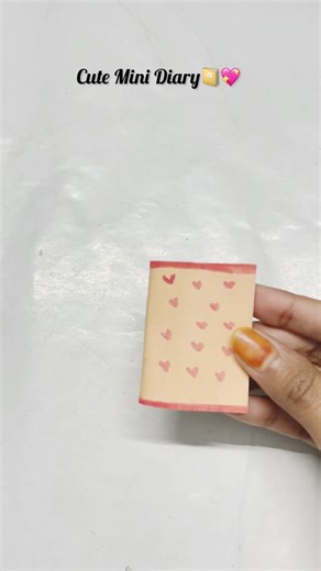 Cute Mini Diary📔💖|Paper Craft Idea#shorts#art#diy#craft#utubeshorts#minidairy#mininotebook#ytshort