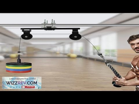 Gym Cable Pulley System Weight Strength Training Practice Equipment Home eBay